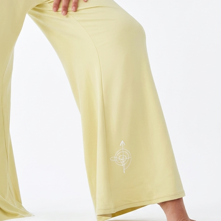 Pastel Yellow 3-Piece Athleisure Set