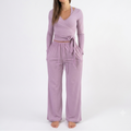 Mauve 3-Piece Athleisure Set